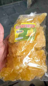 gula kristal - gula batu kristal - 1 kg - gula kristal kuning - gula herbal - gula kristal premium - gula sehat
