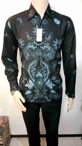 BATIK ARTA motif TIYAGA RONTENG KEMEJA BATIK KODE 008 ARTA BATIK SUPER GROSIR BATIK 10.10 23 BATIK PRIA LENGAN PANJANG ATASAN BATIK TERBARU