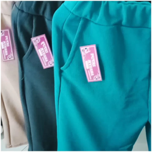 48rb Dapat 2pcs Celana Pendek Wanita Dewasa Kulot 7/8