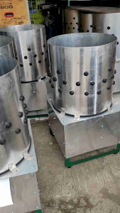 Mesin Pencabut Bulu Ayam Tebal 3mm & Dinamo 1HP Siap Pakai