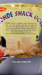 Samqo Monde Serena Snack Gold 60 Gram & 30 Gram