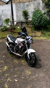 Striping Sticker Lis Standar Ori Kawasaki Ninja SS 2013 Putih