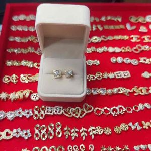 Stud Earrings Russian stone