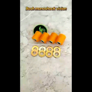 Bosh Monoshock Prolink Vixion Ori Bahan Karet Polyurethane Pnp Unitrack Vixion New Old Nvl Nva R R15 Xabre Mt15