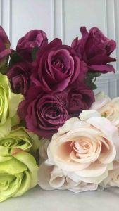 [CABANG 7] MAWAR CABANG 7 BUNGA PALSU ARTIFICIAL FLOWER MAWAR PREMIUM IMPORT BUKET BUNGA MAWAR HIASAN BUNGA IMITASI DIY FLOWER FLORIST