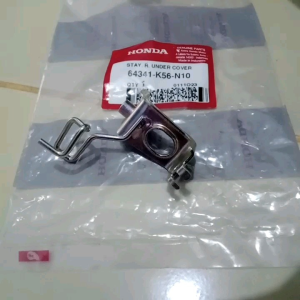 besi bracket breket dudukan sayap kanan supra gtr 150 original honda 64341k56n10
