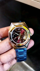 Jam Tangan Wanita Mewah Import Automatic Kaca Sapphire Anti Gores