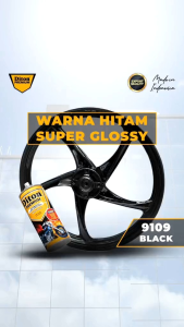 Pilihan Paket Lengkap Cat Diton Premium Primer Grey 9120 Black 9109 Clear Gloss 9128 400cc