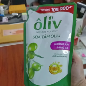 Sữa tắm ôliu sáng da mềm mịn 250ml/350ml túi