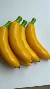 Replika Buah pisang (1pcs) / Pisang ambon / Replika buah buahan / Dummy buah