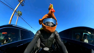 Cover Helm Ayam Cokelat