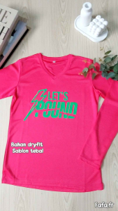 DEKAOS SHOP: Baju Olahraga Senam Wanita Lengan Panjang & Kaos Dryfit
