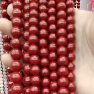 Red and maroon Cinabar Cenabar stone natural stones perfect for bracelet