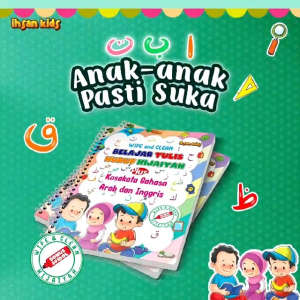 Wipe & Clean Belajar Tulis Huruf Hijaiyah