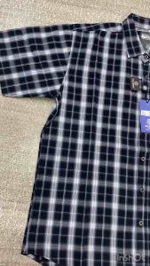 KEMEJA PICASSO LENGAN PENDEK MOTIF KOTAK-KOTAK KUALITAS PREMIUM BISA COD