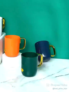 Gelas Kumur Cangkir Sikat Gigi Dengan Pegangan Mouthwash Cup