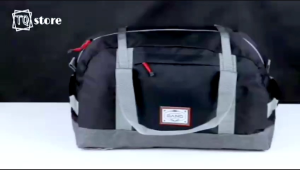 Tas Pakaian 3 in 1 / Travel Bag Duffel Besar Jumbo Hitam / Tas Mudik Jinjing Cano