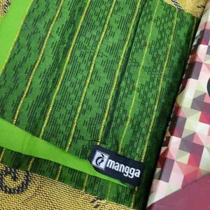 Kain pelikat mangga milenium benang 6500 dah siap jahit