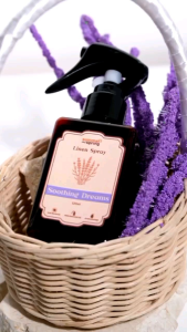 Linen Spray Shooting Dreams Aroma Lavander Pengharum Spray Anti Bacterial