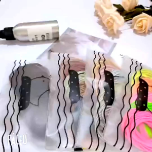 100PCS IKAT RAMBUT ELASTIS POLOS BAHAN KARET KOREA IMPORT FREE POUCH