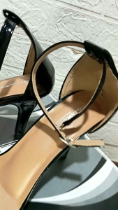 Sepatu Heel Wanita Terbaru Hak Tinggi 9 Cm Model Gelang Kekinian Sandal Pesta Wanita Sandal Pesta