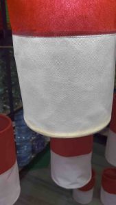 15cm Lampion Kain Outdoor Merah Putih / Lampion Agustusan / Lampion Kain Karnaval