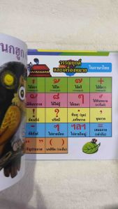 แบบหัดอ่านออกเสียง ก.ไก่ ABC และสระวรรณยุกต์