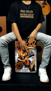 kajon duduk drumbox premium motif coklat akustik