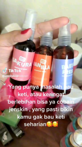 Beli 1 Dapat 5 Jejeskin Natural Deodorant Spray Isi 60 ml Atasi Masalah Bau Ketiak dan Badan - COD - GRATIS ONGKIR