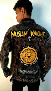 JAKET JEANS BRUTALISTS MUSLIM KNIGHT