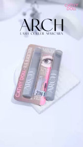 Cathy Doll x Alie Blackcobra Arch Lash Curler Mascara มาสคาร่าแอ่นระแนง ปัดขนตา พร้อมทีดัดขนตา กันน้ำ ขนาด 8g