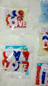 กิ๊บธงชาติ กิ๊บลายธงชาติไทย กิ๊บลวดกำมะหยี่ลายธงชาติ