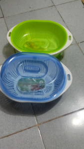 Bộ rổ chậu có nắp đậy 3 trong 1 hàng Cao cấp việt nhật