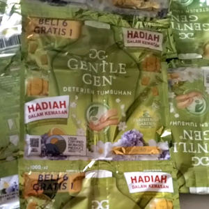 Gentle Gen deterjen tumbuhan liquid dengan aroma parisienne garden