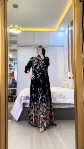 Gamis Rayon Mewah Kekinian & Gamis Lebaran 2025