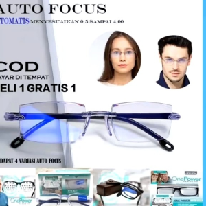 kacamata auto fokus /kacamata double fokus /kacamata baca& jalan pria/wanita