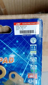 BRAKE PAD for MIO I 125/M3 GOOD QUALITY HEAVY DUTY