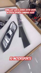 BMW G20 G28 3 series PreLCI LCI 2018 - 2024 LED luminous interior ambient center front rear side door tweeter speaker console cover bodykit body kit lip