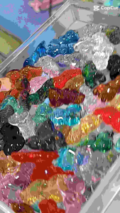 Mặt dây chuyền pha lê Hồ ly đa sắc màu xinh dễ thương cho Nữ