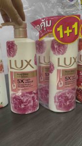 1 túi 2 chai sữa tắm trắng da Lux Thái Lan 900ml hàng nội địa thái chính hãng