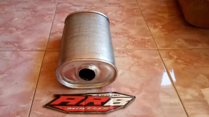resonatorhiber knalpot standar tengah mobil universal