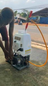 WINGS เครื่องพ่นยา 767 สำหรับการฉีดผ้า 25ลิตร ขนาด 25x25cm รวมปัญหายา เครื่องพ่นยาสะพายหลัง 2จังหวะ