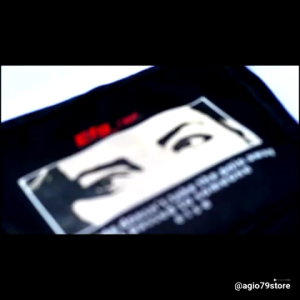 Tas Selempang minimalis desain unik dengan Gambar Wajah Artistik