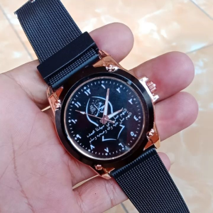 AJ SHOP JAM TANGAN PRIA DARKAH ARAB SOLAWAT MOTIF TEROMPAH SOLAWAT TERABARU