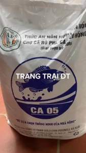 1 Kg Cám cá CA05 6mm thức ăn nổi 6mm cho cá lớn cá chép cá Koi..