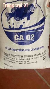 1 Kg Cám cá CA02 2mm thức ăn nổi cho cá 2mm đạm cao (35%) cá Koi cá chép cá vàng..