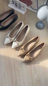 Choushoes รองเท้าหนังแกะ รุ่น Kendall ความสูง 2 นิ้ว ส้นสูงเพรียว นิ่มใส่สบาย