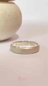 Cincin Runangan Nikah Couple Perak Emas Palladium Platinum Custom