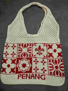 Penang knitted bag shoulder bag ladies bag