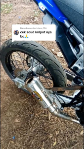 Knalpot DPJ Suara Ngker Gahar Untuk Semua Motor